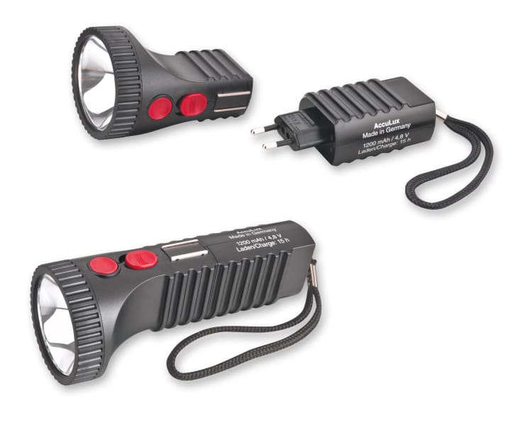 ACCULUX - PowerLux Halogen, 230 V, schwarz, in Faltschachtel