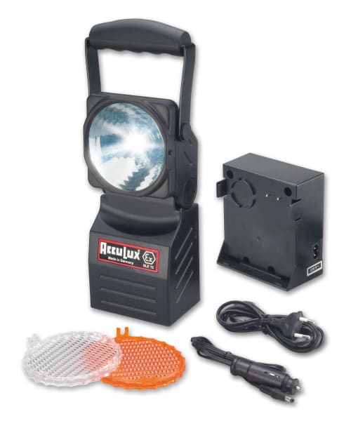 ACCULUX - Arbeitsleuchte ohne NLF, 3,2W Xenon, IP64, mit Ladestation