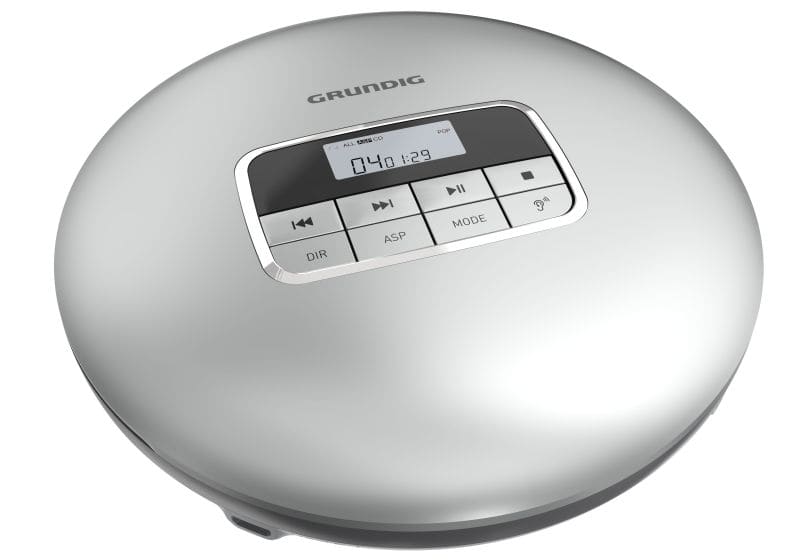GRUNDIG - CD-Player portable MP3/WMA Akku inkl.Kopfh. si-sw