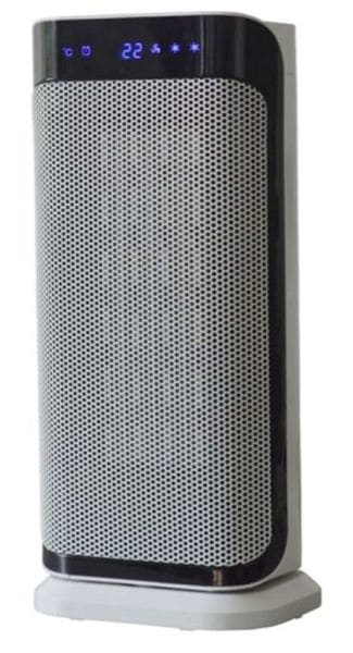 SHX - Keramik-Heizlüfter b.25m² 2000W 3St Schwenkf. Disp. FB Timer ws-sw