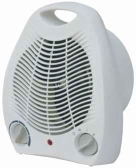 SHX - Heizlüfter b.20m² 2000W 3St LED Thermost. Kippsch. Ü-Schutz ws