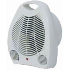 SHX - Heizlüfter b.20m² 2000W 3St LED Thermost. Kippsch. Ü-Schutz ws