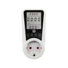 SHX - Energiekostenmessgerät LCD-Display max.16A/3680W Akku ws