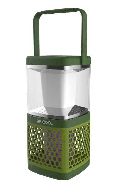 BE COOL - Campingleuchte+Insektenvernichter 40m² 5W Solar od.USB IP44