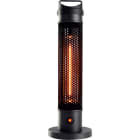 SHX - Infrarot Standheizstrahler b.3m² 800W Umkippsch IP44 sw