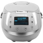 REISHUNGER - Reiskocher 860W 1.5L 12Funkt. Antihaft Timer Warmh. grau