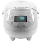 REISHUNGER - Mini-Reiskocher 350W 0.6L 8Funkt. Antih. Timer Warmh. grau