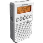 SANGEAN - Taschenradio tragb AM/FM/RDS Alarm Wecker Kopfh Netz/Batt ws