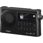 SANGEAN - Internetradio tragb. 3W DAB+/FM/RDS BT MP3 USB Netz/Batt sw