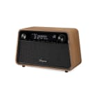 SANGEAN - Radio 15W DAB+/FM/RDS BT AuxIn Alarm Wecker Netz walnuss