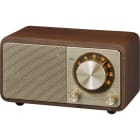 SANGEAN - Radio tragb. FM BT AuxIn Akku cherry