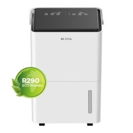BE COOL - Luftentfeuchter 20m² 400W 230m³/h 20L/24h 2St. Timer ws