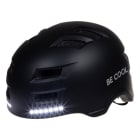 BE COOL - Schutzhelm M 55-58cm m.Beleuchtung vorne und hinten sw