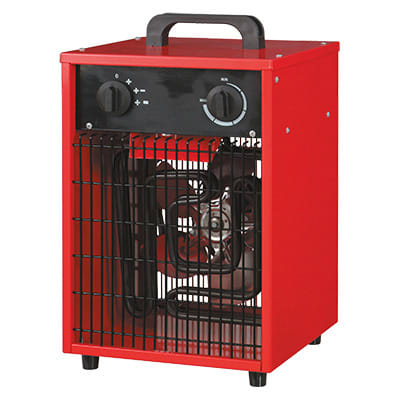 SHX - Industrie-Heizlüfter 5000W 3St. Thermostat Ü-Schutz rot