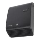 SHX - Bad-Heizlüfter Wand 2000W 3St LED Thermost ÜSchutz IPX2 sw