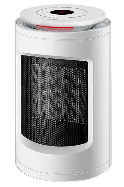 SHX - PTC-Heizlüfter Keramik 1200W 2St Timer osz Ü-Schutz Kippsch. ws