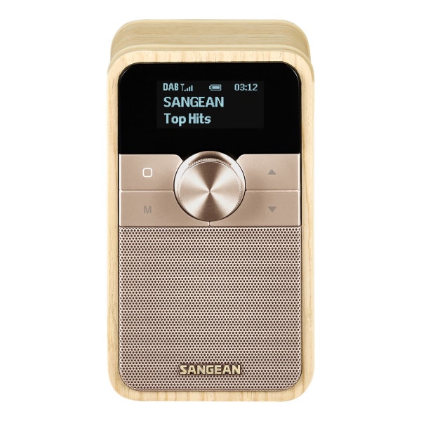 SANGEAN - Tischradio im Holzgehäuse DDR-8 White Ash