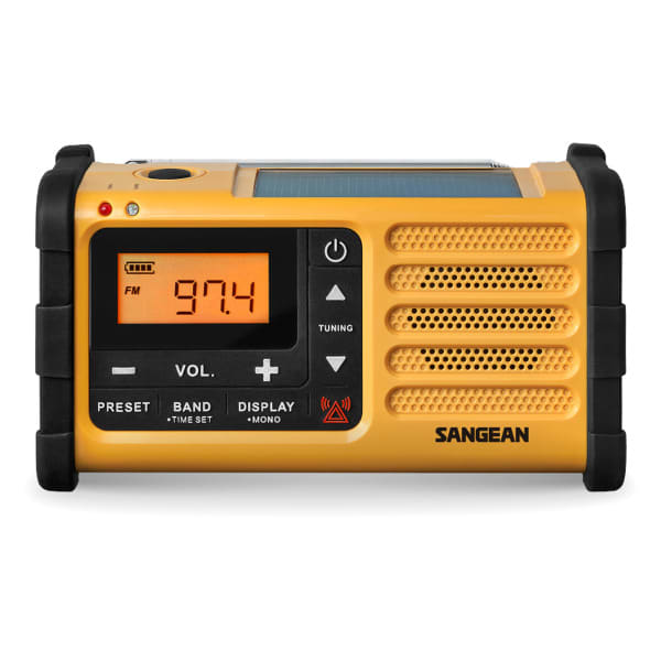 SANGEAN - Notfallradio MMR-88 (USB-C) Yellow
