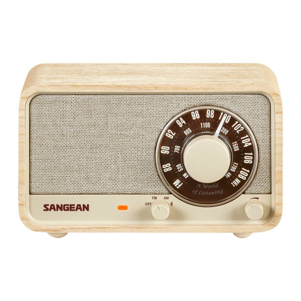 SANGEAN - Radio im Holzgehäuse WR-8 White Oak