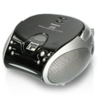 LENCO - Boombox SCD-24 black/silver