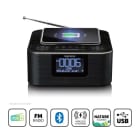 LENCO - Uhrenradio CR-650BK schwarz