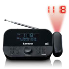 LENCO - Uhrenradio CR-615BK