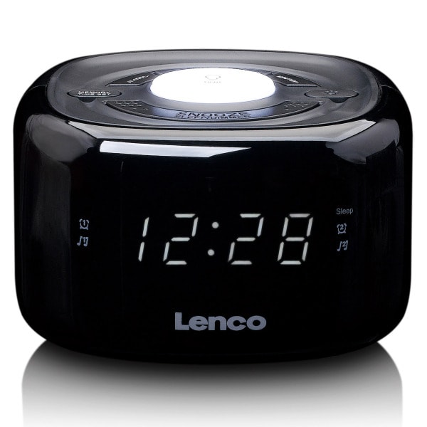 LENCO - Uhrenradio CR-12BK