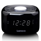LENCO - Uhrenradio CR-12BK