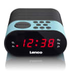 LENCO - Uhrenradio CR-07 blue