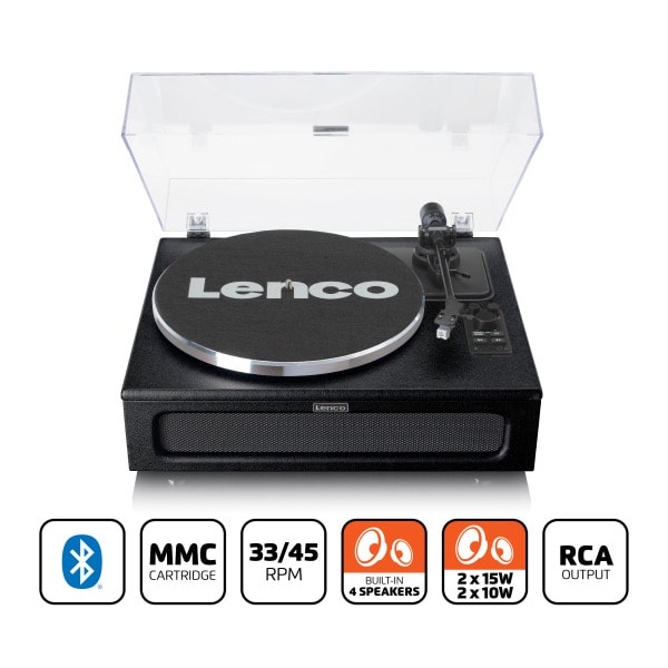 LENCO - Plattenspieler LS-430BK