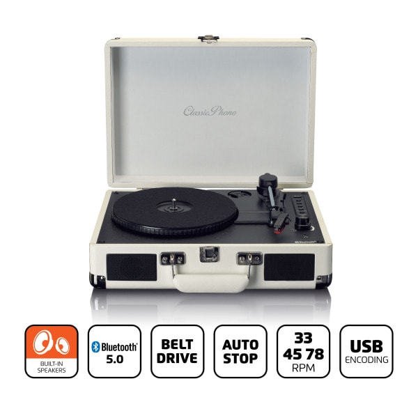 LENCO - CLASSIC PHONO Plattenspieler TT-115CR