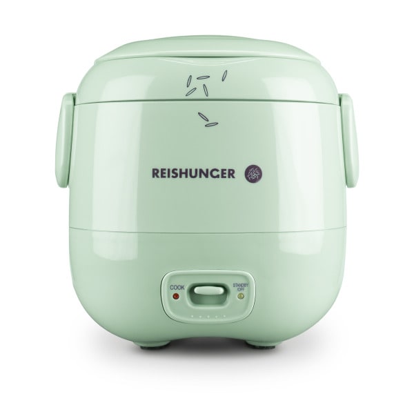 REISHUNGER - Mini Reiskocher mit Keramikinnentopf Salbeigrün