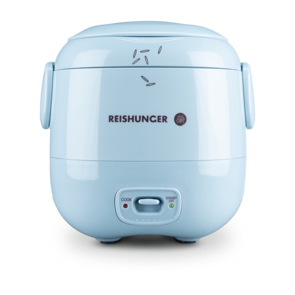 REISHUNGER - Mini Reiskocher mit Keramikinnentopf Hellblau