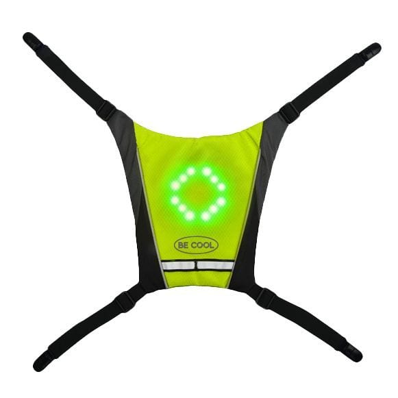 BE COOL - Softpocket mit LED Wasserabw. FB Akku 650mAh ge-sw