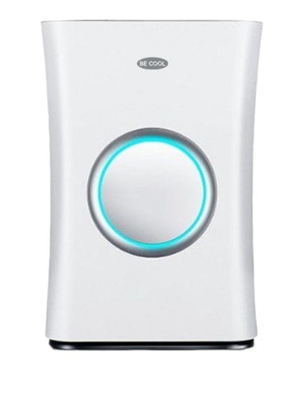 BE COOL - Luftreiniger 52m² 70W 3St. 380m³/h HepaF. Timer ws-sw