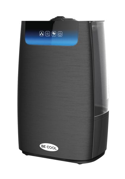BE COOL - Luftbefeuchter Kaltl b40m² 25W 5L 300ml/h Ultrasch ION FB sw