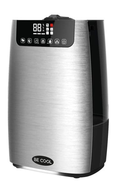 BE COOL - Luftbefeuchter b.50m² 105W 5L 400ml/h Ultraschall ION FB si