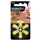 DURACELL - Batterie f. Hörgeräte EasyTab 10 ohne Quecksilber 1Bli=6Stk
