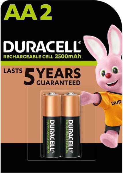 DURACELL - Akku Mignon AA HR06 2500mAh 1Bli=2Stk