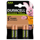DURACELL - Akku AAA (HR03) aufladbar 750mAh B4