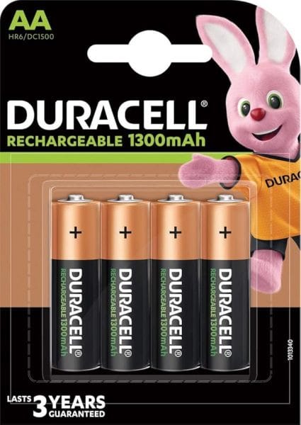 DURACELL - Akku AA (HR06) aufladb 1300mAh B4