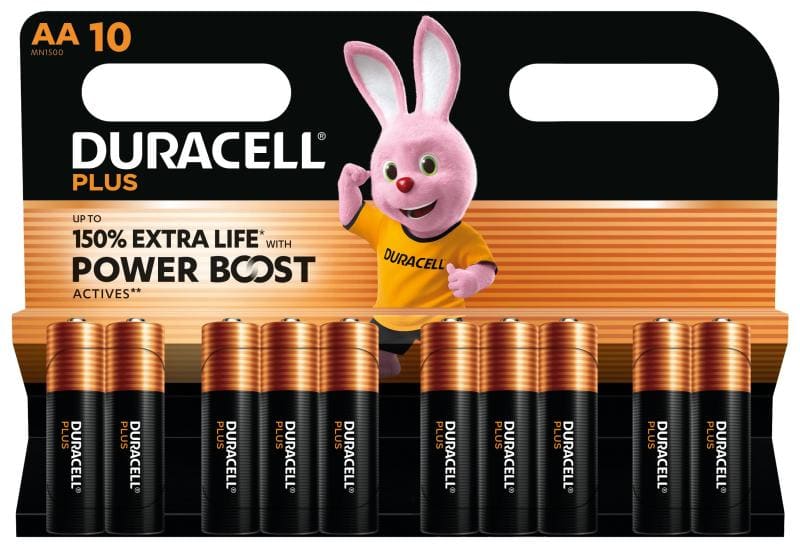 DURACELL - Batterie Plus Mainline Alkal. Mignon AA LR6 1.5V 1Bli=10Stk
