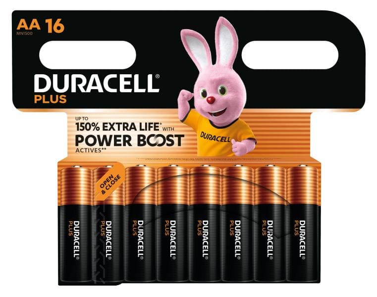 DURACELL - Batterie Plus Mainline Alkal. Mignon AA LR6 1.5V 1Bli=16Stk