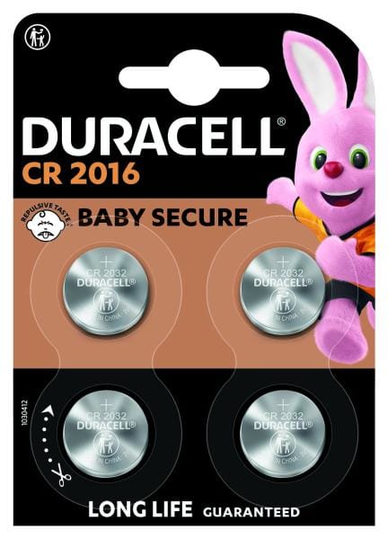 DURACELL - Knopfzelle Elektronik Lithium 2016 1BLI=4Stk