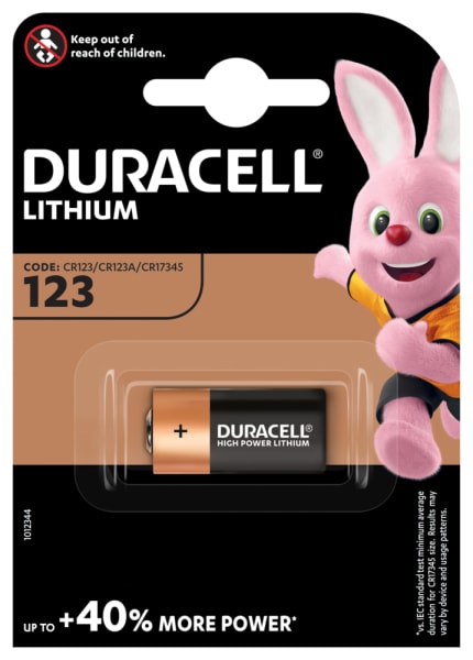DURACELL - Batterie Lithium 123 (CR17345) 1Bli=1Stk