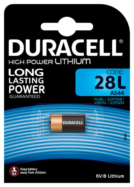 DURACELL - Batterie Photo Lithium 28L (2CR11108) 1Bli=1Stk