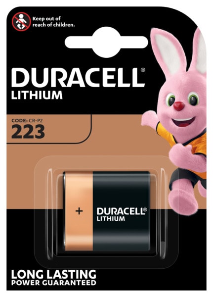 DURACELL - Batterie High Power Lithium 223 (CR-P2) 6V 1Bli=1Stk