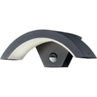 TRIO LEUCHTEN - 3000K/580Lm,Br.30cm,IP54,Aluguss anthrazit,Bewegungsm.