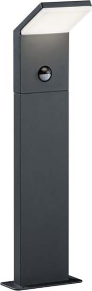 TRIO LEUCHTEN - 3000K/900Lm,H.50cm,Aluguss anthrazit,Bewegungsm.