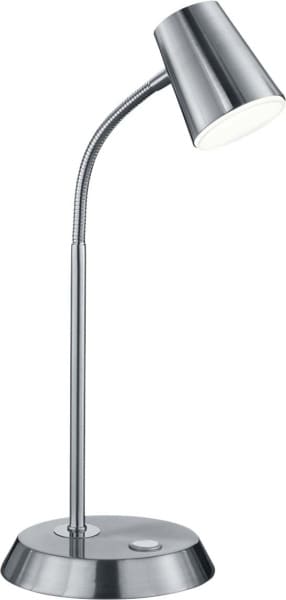 TRIO LEUCHTEN - LED/3000K/470Lm,D.15/H.38cmNickel matt/Chrom,4-fach Touch